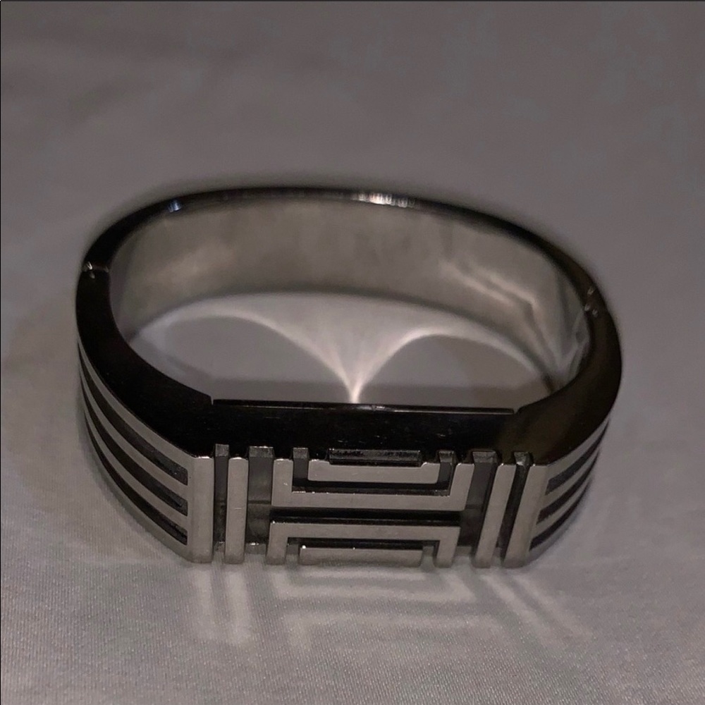 Tory Burch silver Fitbit bracelet